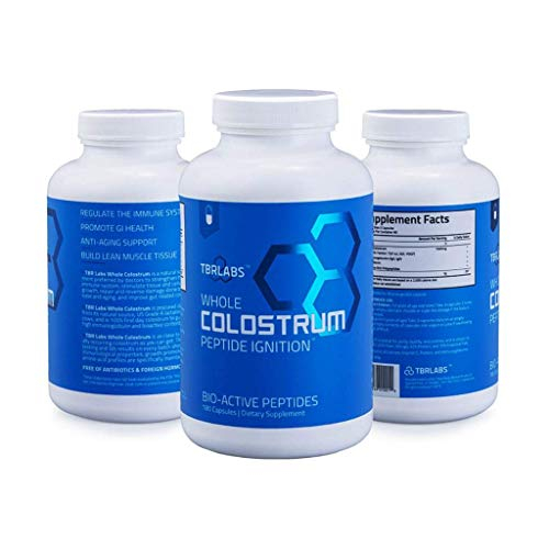 Suplemento De Calostro Bovino Puro De Tbr Labs 180 Cápsulas - Venta Internacional.