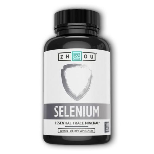 Foto 2 pulgar | Suplemento De Selenio De Zhou Nutrition, 100 Cápsulas Vegetales, 200 Mcg - Venta Internacional.