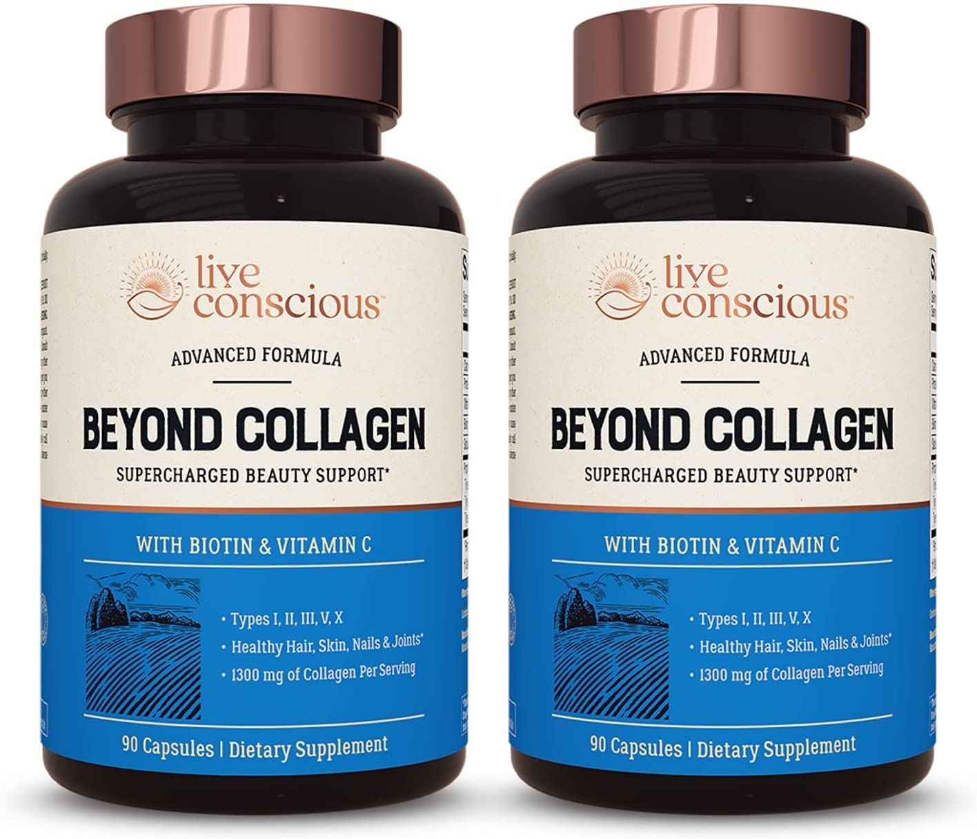 Foto 1 | Cápsulas De Colágeno Live Conscious Beyond Collagen 90 Cápsulas - Venta Internacional.