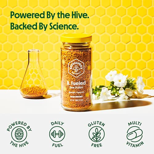 Foto 4 pulgar | Polen De Abeja Beekeeper's Naturals 100% Gránulos Crudos, 150 Ml - Venta Internacional.