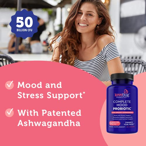Foto 5 | Suplemento Lovebug Complete Mood Probiotic 30 Cápsulas - Venta Internacional.