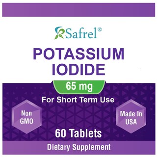 Foto 4 | Suplemento Safrel De Yoduro De Potasio 65 Mg 60 Comprimidos - Venta Internacional.