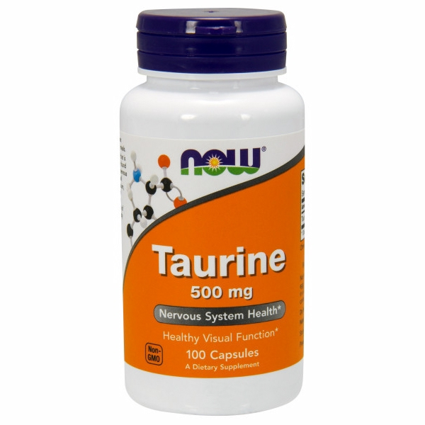 Supplement Now Foods Taurina 500 Mg 100 Cápsulas - Venta Internacional.
