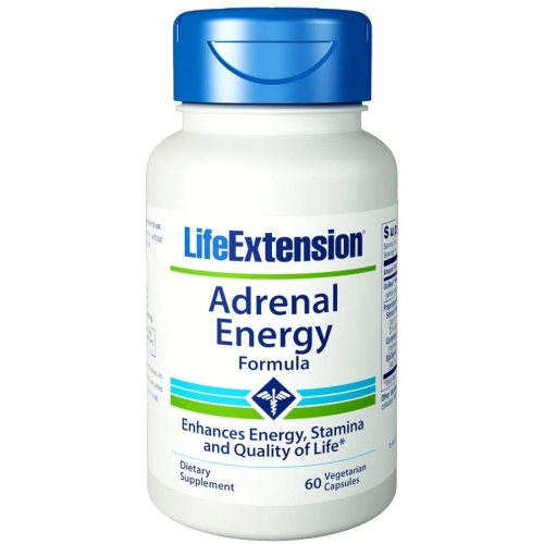 Suplemento Life Extension Adrenal Energy Formula 60 Vcaps X2 - Venta Internacional.