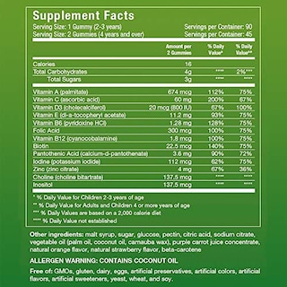 Foto 3 | Multivitamínico En Gomitas Noorvitamins Kids Formula, 90 Unidades - Venta Internacional.