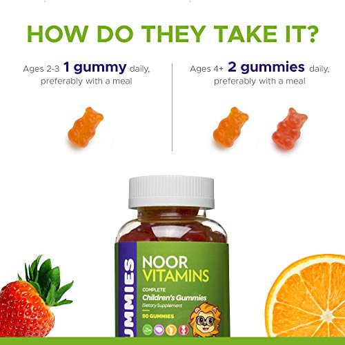 Foto 8 pulgar | Multivitamínico En Gomitas Noorvitamins Kids Formula, 90 Unidades - Venta Internacional.