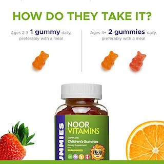 Foto 7 | Multivitamínico En Gomitas Noorvitamins Kids Formula, 90 Unidades - Venta Internacional.