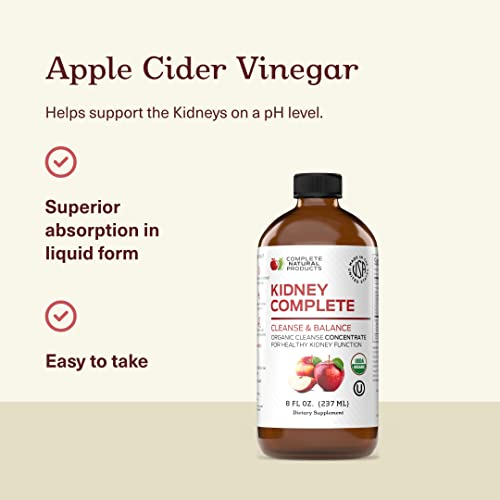 Foto 5 pulgar | Suplemento Complete Natural Products Para El Apoyo Renal, 240 Ml - Venta Internacional.