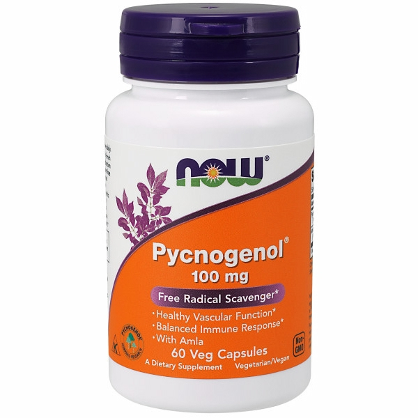 Foto 2 pulgar | Supplement Now Foods Pycnogenol 60 Cápsulas Vegetarianas Healthy Vascular - Venta Internacional.