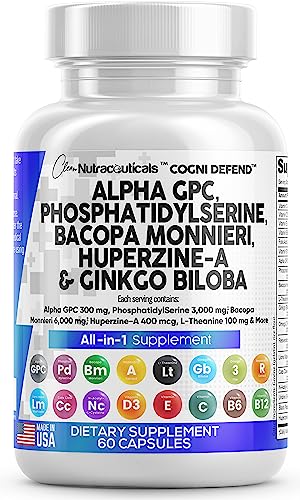 Foto 2 pulgar | Suplemento De Colina Alpha Gpc De Clean Nutraceuticals, 300 Mg - Venta Internacional.