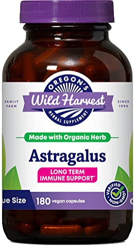 Foto 2 pulgar | Suplementos Oregon's Wild Harvest Astragalus 180 Cápsulas - Venta Internacional.