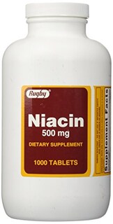 Foto 1 | Suplemento Rugby Niacin 500 Mg 1000 Comprimidos - Venta Internacional.