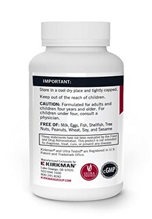 Foto 3 | Suplemento Kirkman De Vitamina C, 250 Mg, Cápsulas, 250 Unidades - Venta Internacional.