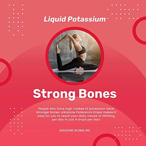 Foto 5 pulgar | Suplementos Líquidos Alkazone Liquid Potassium+ 37 Ml Clear - Venta Internacional.