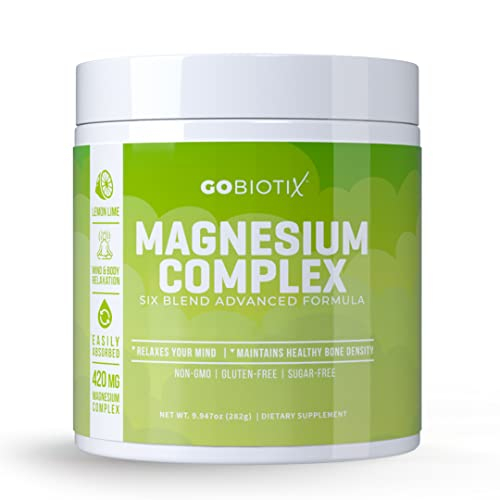 Foto 1 | Suplemento De Magnesio En Polvo Gobiotix High Absortion 60 Serv - Venta Internacional.