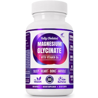 Foto 1 | Suplemento Folona De Glicinato De Magnesio 1350 Mg Con Vitamina B6 - Venta Internacional.