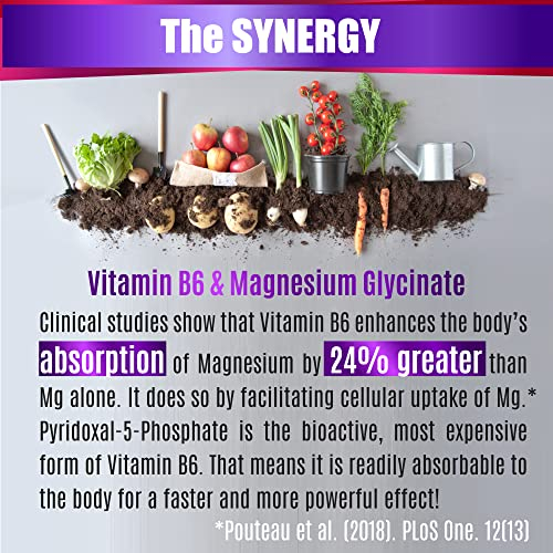 Foto 3 | Suplemento Folona De Glicinato De Magnesio 1350 Mg Con Vitamina B6 - Venta Internacional.