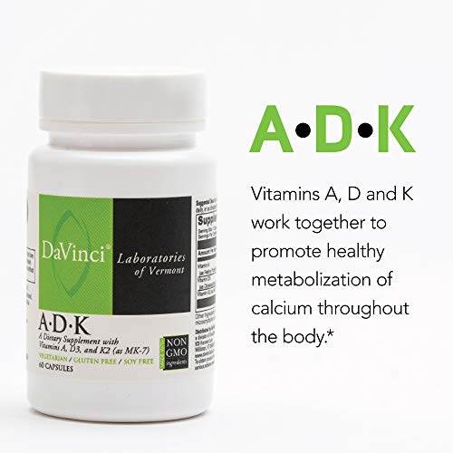Foto 6 pulgar | Suplemento De Vitamina A Adk De Davinci Laboratories 1500 Mg D3 5000 - Venta Internacional.