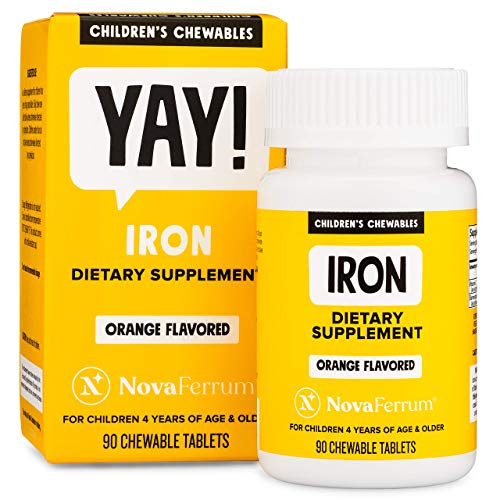 Suplemento De Hierro Masticable Novaferrum Yay Para Niños 18 Mg - Venta Internacional.
