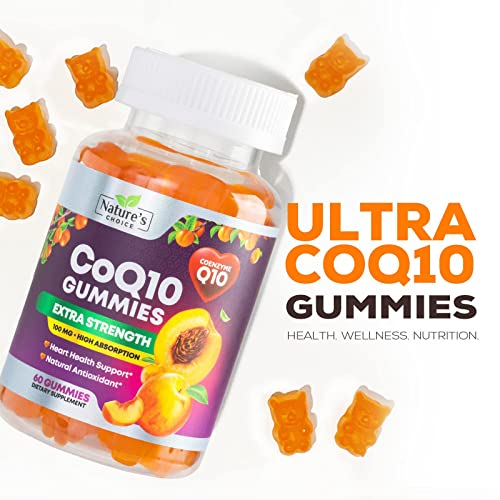 Foto 6 pulgar | Gummies Nature's Choice Coq10 100 Mg Para La Salud Cardíaca De Los Adultos - Venta Internacional.
