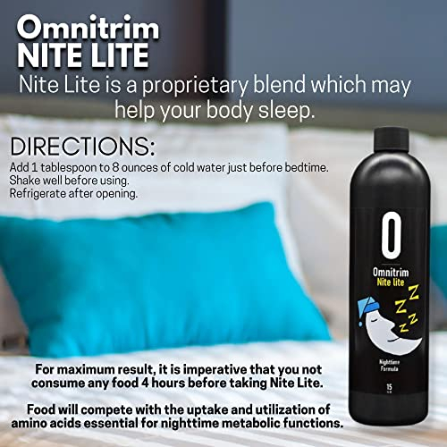 Foto 3 pulgar | Suplemento Omnitrition Omnitrim Nite Lite 450 Ml, 30 Porciones - Venta Internacional.