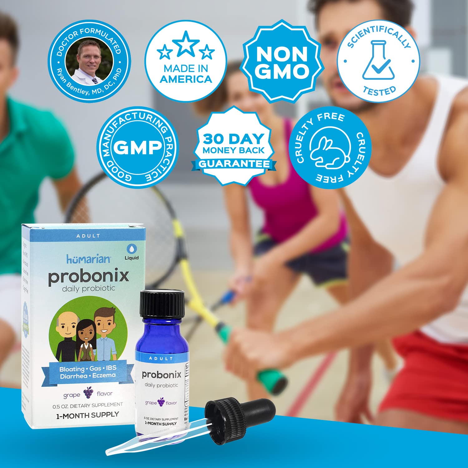 Foto 5 pulgar | Probióticos Probonix Probonix Para Adultos Orgánicos Sin Ogm - Venta Internacional.