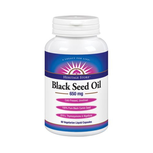 Foto 1 | Aceite De Semillas Negras Supplement Heritage Store, 90 Cápsulas (paquete De 4) - Venta Internacional.
