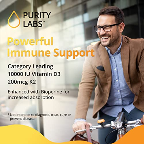 Foto 5 pulgar | Suplemento Purity Labs De Vitamina D3 + K2 120 Cápsulas - Venta Internacional.