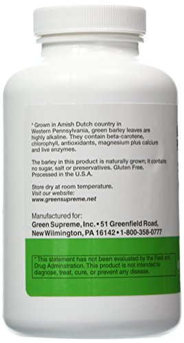 Foto 3 pulgar | Suplementos Green Supreme Barley Power 400 Comprimidos - Venta Internacional.