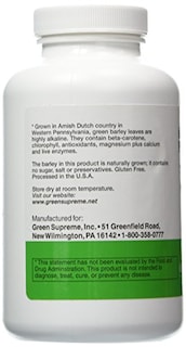 Foto 2 | Suplementos Green Supreme Barley Power 400 Comprimidos - Venta Internacional.