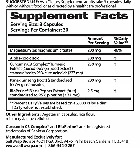 Foto 4 pulgar | Píldoras De Relajación Muscular Diurna Supplement Saltwrap Mag 3d - Venta Internacional.