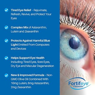 Foto 6 | Suplemento Para El Cuidado De Los Ojos Fortifeye Focus Triple Carotenoid 30 Cápsulas - Venta Internacional.