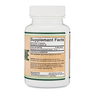 Foto 2 | Suplemento De Sulforafano De Doble Madera, 20 Mg, 120 Cápsulas - Venta Internacional.