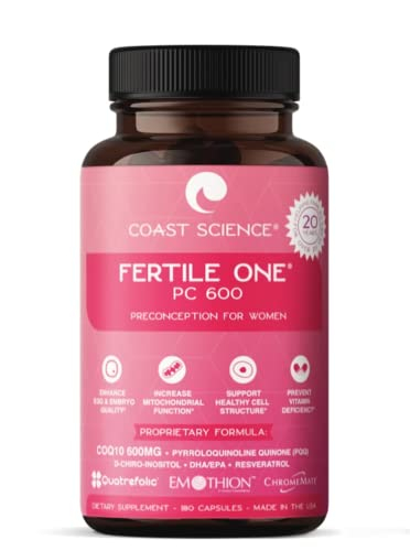 Foto 2 pulgar | Suplemento Preconcepcional Coast Science Fertile One Pc 600 18 - Venta Internacional.