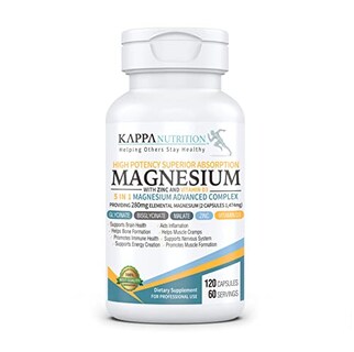 Foto 1 | Suplemento Kappa Nutrition, Glicinato De Magnesio Y Bisglicinato - Venta Internacional.