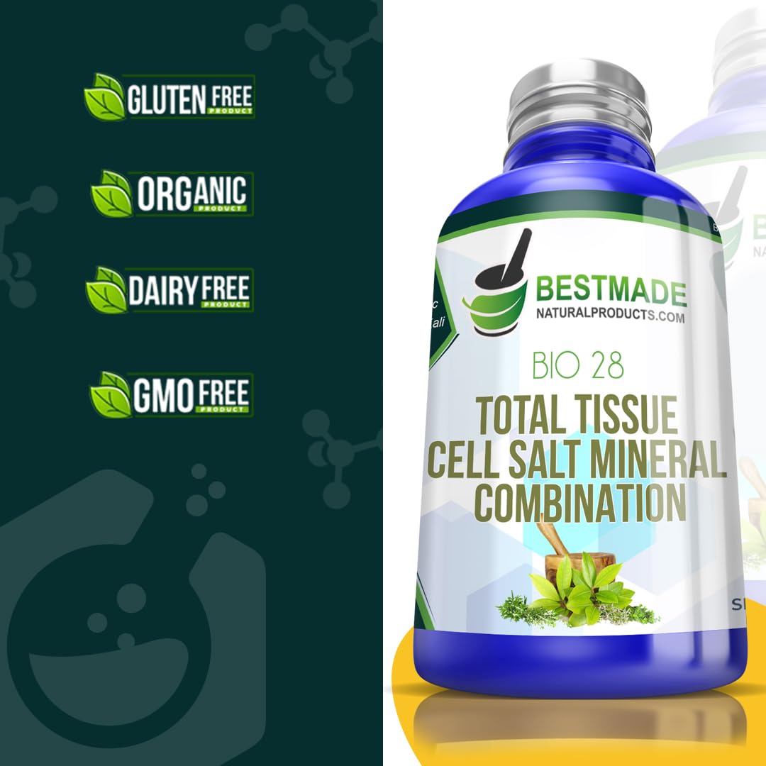 Foto 7 pulgar | Suplemento Mineral Bestmade Total Tissue Cell Salt 300 Pelle - Venta Internacional.