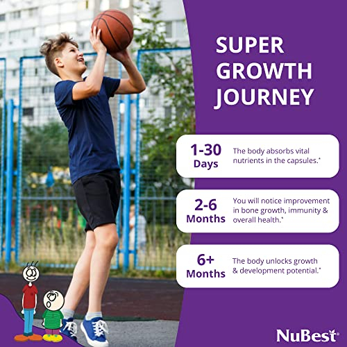 Foto 5 | Suplemento Nubest Tall 10+ Bone Strength, 60 Cápsulas (1 Paquete) - Venta Internacional.