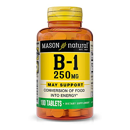 Foto 2 pulgar | Tabletas De Tiamina Con Vitamina B-1, 250 Mg, Botella De 100 Unidades - Venta Internacional.