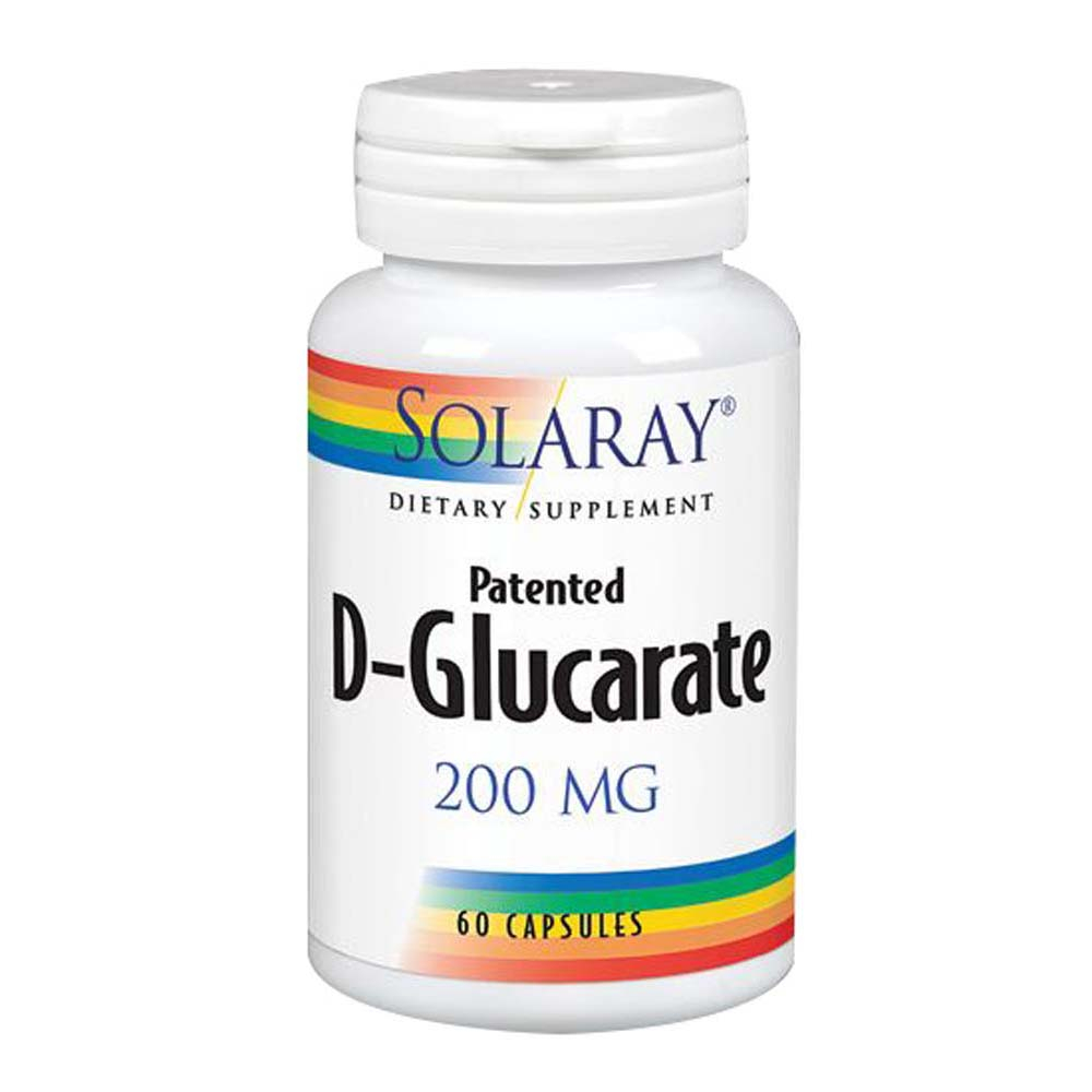 Suplemento D-glucarato Patentado Por Solaray, 60 Cápsulas (paquete De 2) - Venta Internacional.