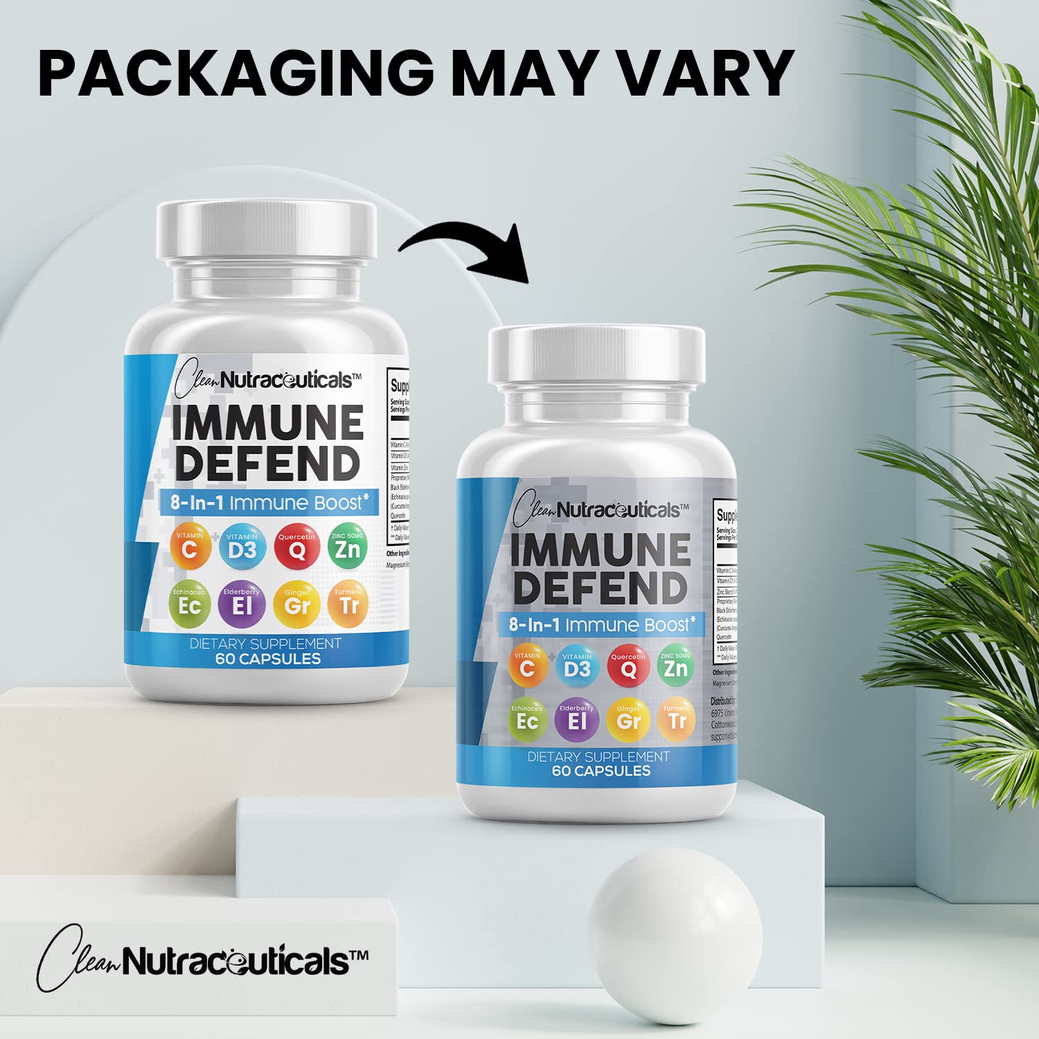 Foto 4 pulgar | Suplemento De Apoyo A La Defensa Inmunológica Clean Nutraceuticals, 8 Pulgadas  - Venta Internacional.