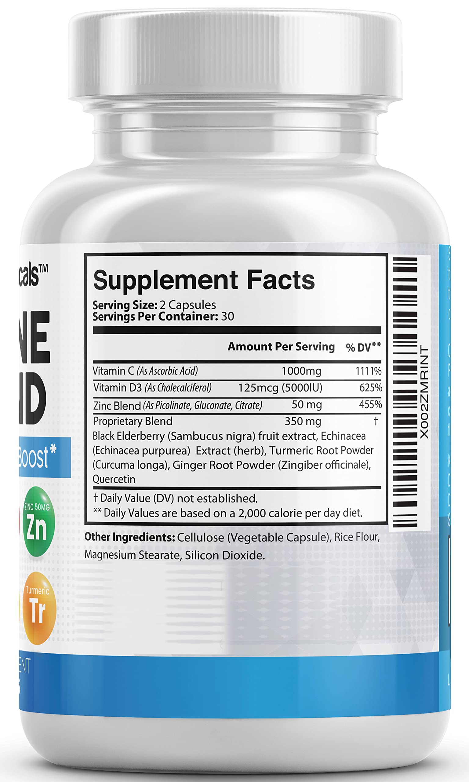 Foto 7 | Suplemento De Apoyo A La Defensa Inmunológica Clean Nutraceuticals, 8 Pulgadas  - Venta Internacional.