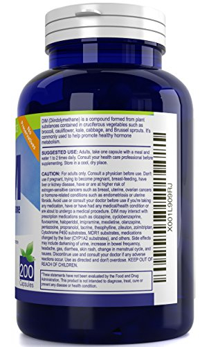 Foto 5 pulgar | Suplemento Nutrissence Dim Diindolilmetano 100 Mg 200 Cápsulas - Venta Internacional.