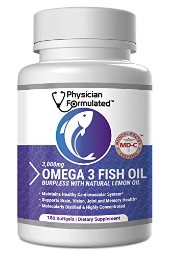 Foto 2 pulgar | Aceite De Pescado Omega 3 3000 Mg Con 915 Mg De Epa, 630 Mg De Dha, 180 Cápsulas - Venta Internacional.
