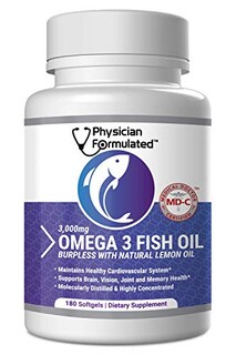 Foto 1 | Aceite De Pescado Omega 3 3000 Mg Con 915 Mg De Epa, 630 Mg De Dha, 180 Cápsulas - Venta Internacional.