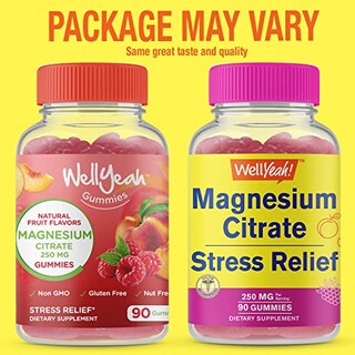 Foto 2 | Suplemento Wellyeah Gomitas De Citrato De Magnesio 250 Mg 90 Unidades - Venta Internacional.
