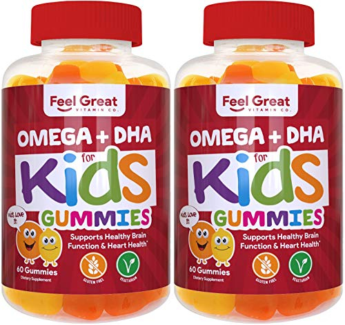 Foto 2 pulgar | Suplemento Feel Great 365 Complete Dha Gomitas Para Niños, Paquete De 2 - Venta Internacional.