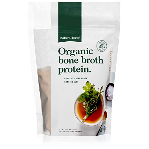 Caldo De Huesos Orgánico Natural Force Con Proteína En Polvo, 320 Ml - Venta Internacional.