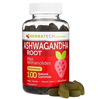 Foto 1 | Suplementos Herbatech En Gomitas Ashwagandha 1500 Mg 100 Unidades - Venta Internacional.