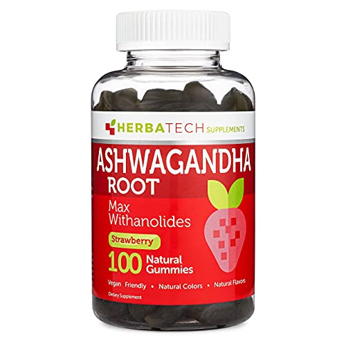 Foto 3 pulgar | Suplementos Herbatech En Gomitas Ashwagandha 1500 Mg 100 Unidades - Venta Internacional.
