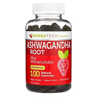 Foto 2 | Suplementos Herbatech En Gomitas Ashwagandha 1500 Mg 100 Unidades - Venta Internacional.